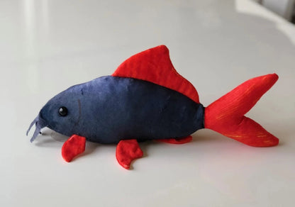 Greenpleco Rainbow Shark Plushie Fish Super Cichlids
