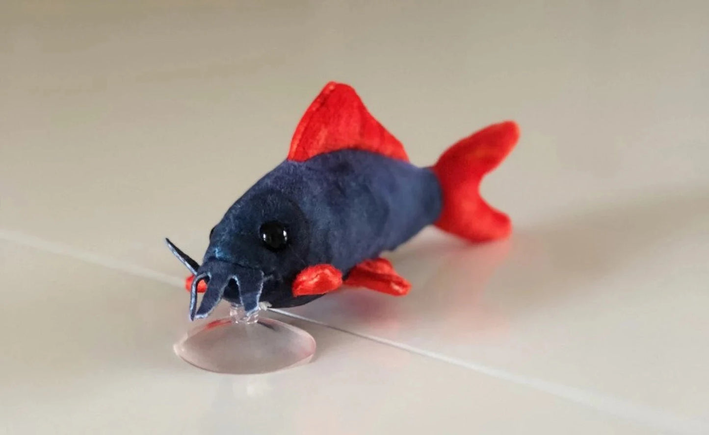 Greenpleco Rainbow Shark Plushie Fish Super Cichlids