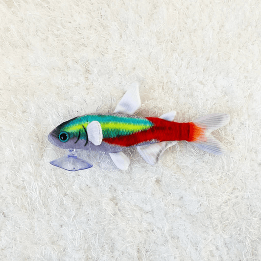 GreenPleco Tetra Plushie Fish (Day Colors) Super Cichlids