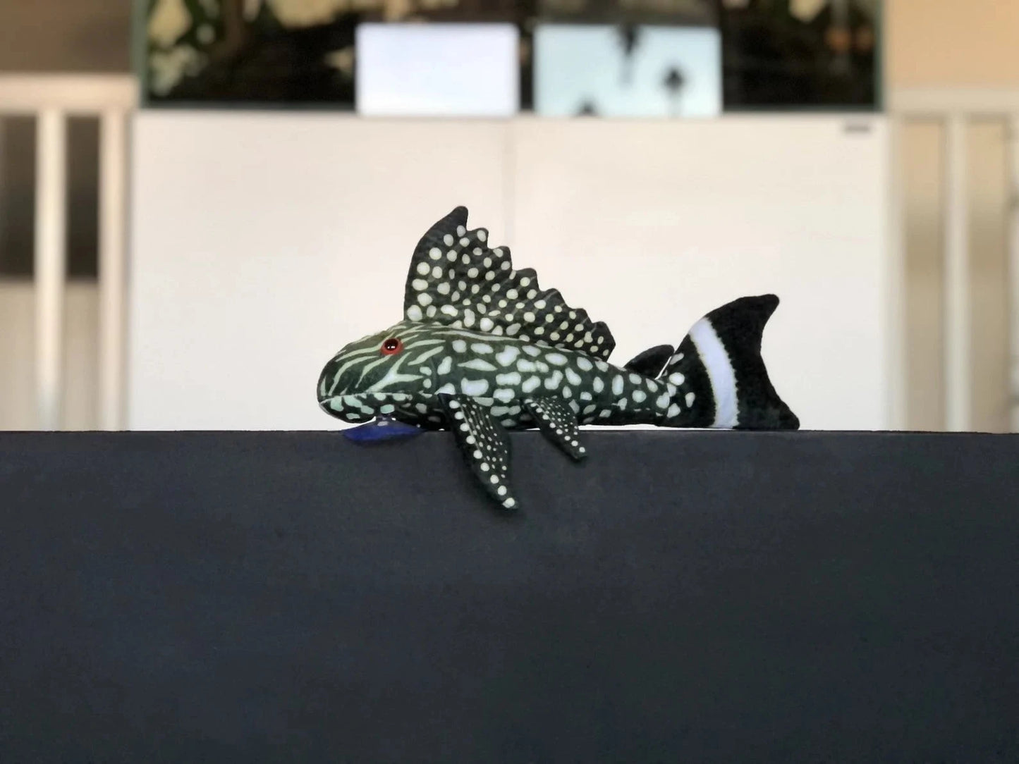 GreenPleco Watermelon Plecostomus Plushie Fish Super Cichlids