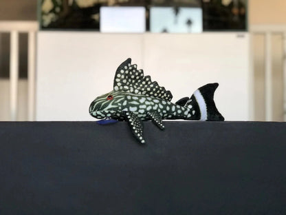 GreenPleco Watermelon Plecostomus Plushie Fish Super Cichlids