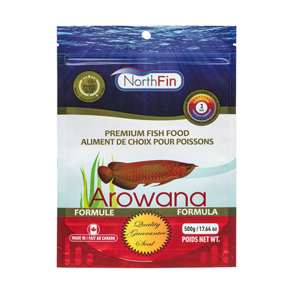 Northfin Fish Food Arowana 3mm Floating Sticks 3mm / 500g 799975506296 Super Cichlids