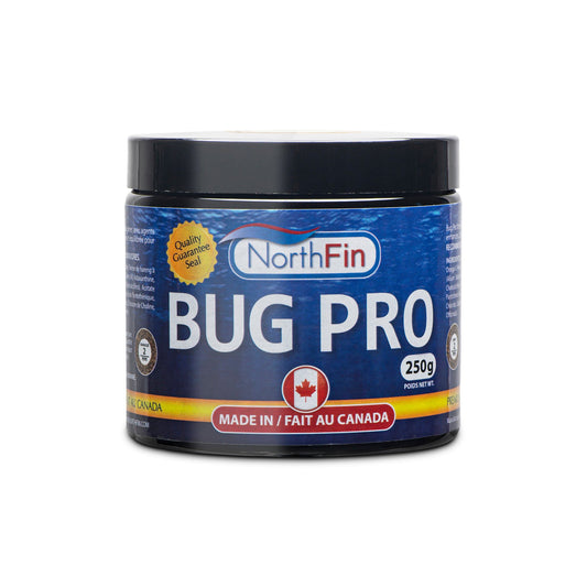 Northfin Fish Food Bug Pro 2mm Crisps 250g 799975506937 Super Cichlids