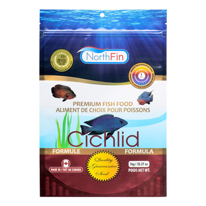 Northfin Fish Food Cichlid Formula 1mm / 1kg 700621474562 Super Cichlids