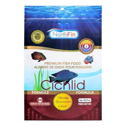 Northfin Fish Food Cichlid Formula 2mm / 1kg 700621474609 Super Cichlids