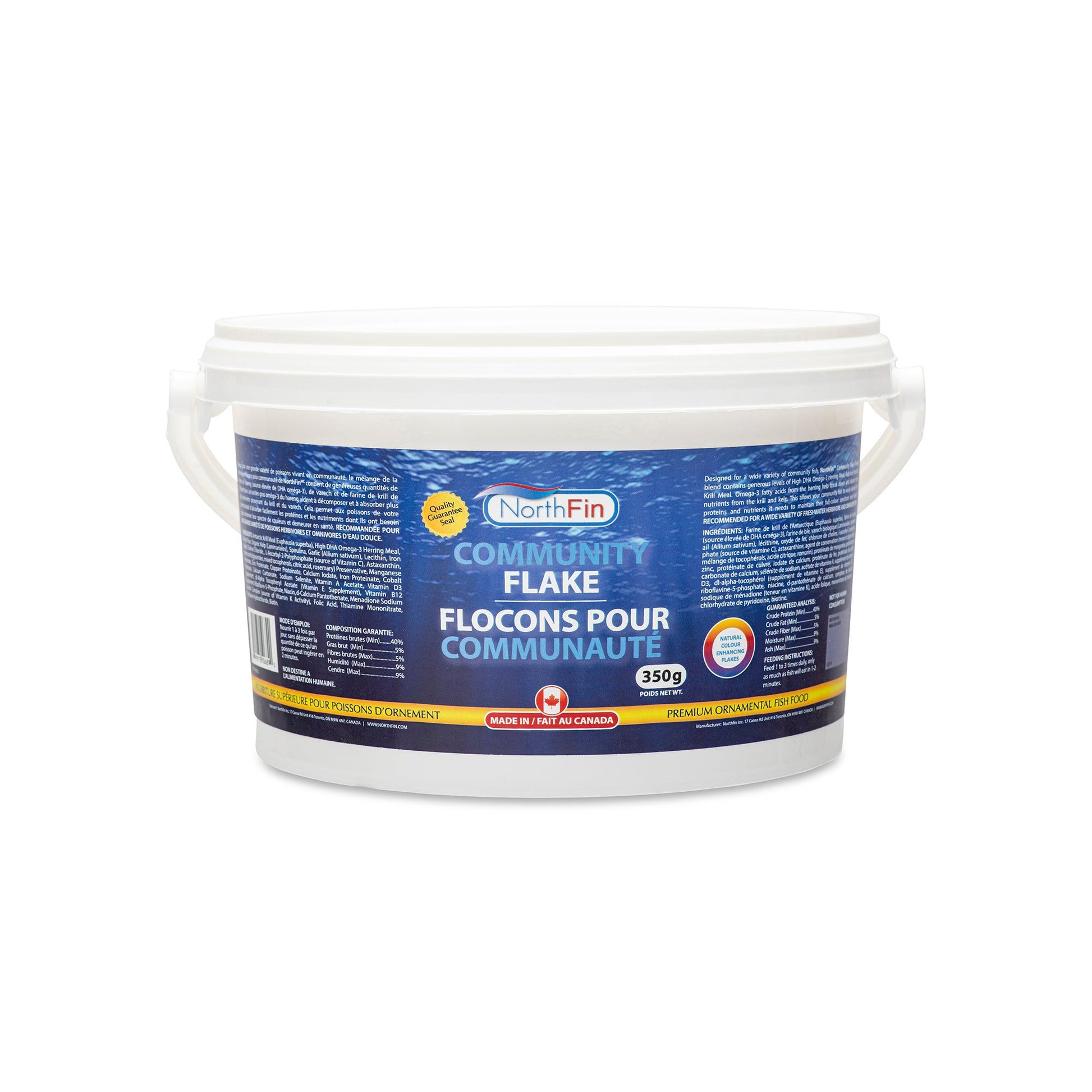 Northfin Fish Food Community Flakes 350g 799975506890 Super Cichlids