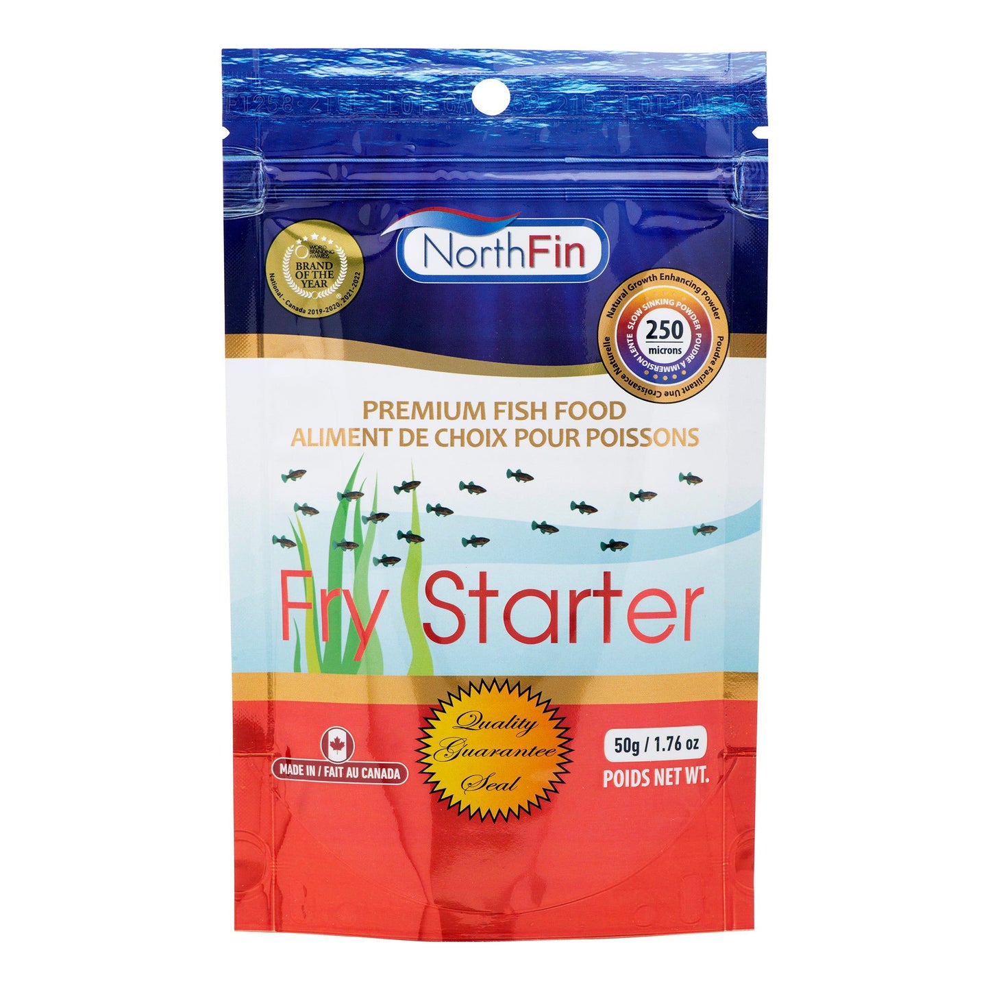 NorthFin Fish Food Fry Starter 50g 799975506395 Super Cichlids