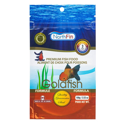 NorthFin Fish Food Goldfish 3mm / 100g 799975507446 Super Cichlids