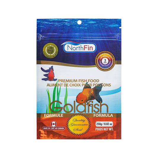 NorthFin Fish Food Goldfish 3mm / 250g 799975507422 Super Cichlids