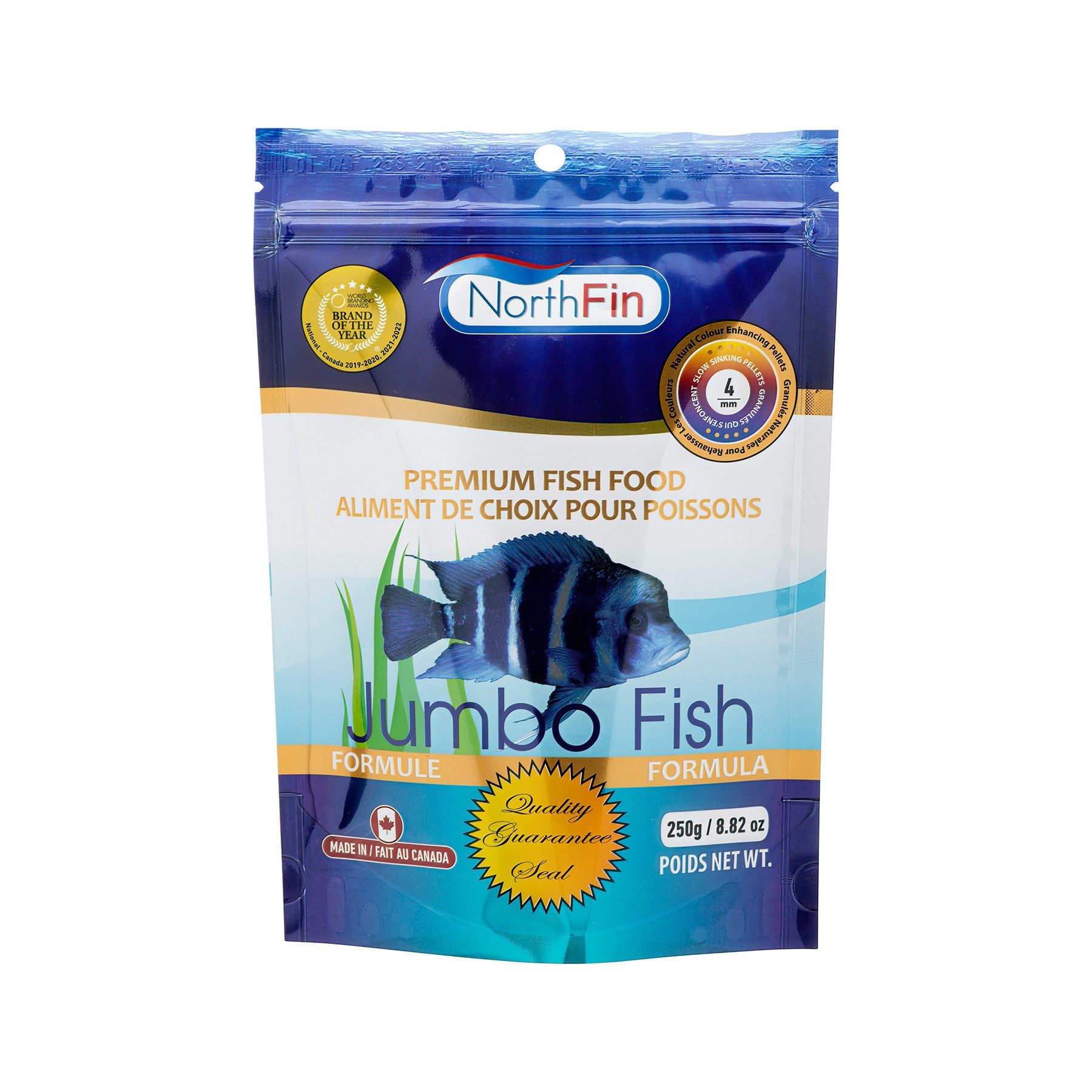 NorthFin Fish Food Jumbo Fish Formula Sinking Pellet