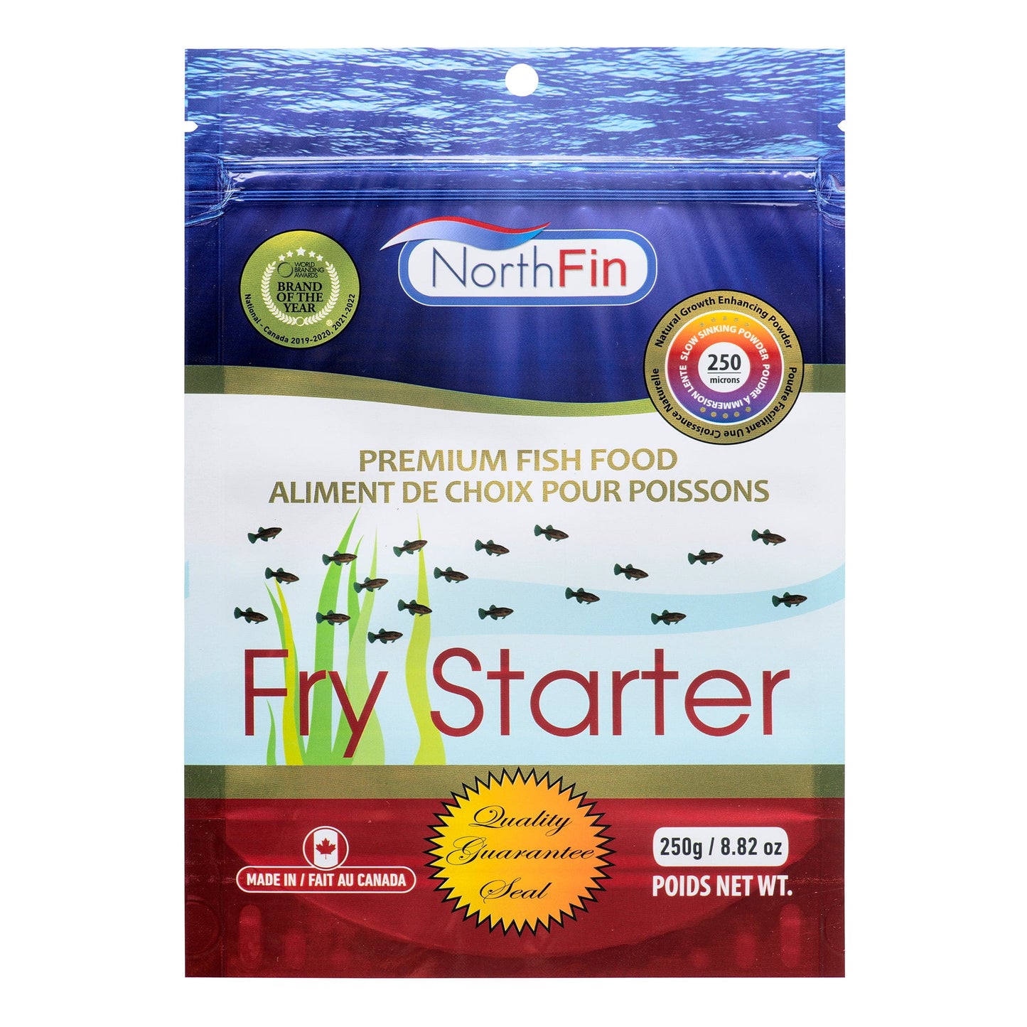 NorthFin Fry Starter — Premium Krill Fry Food (250 Micron Powder) 250g Super Cichlids