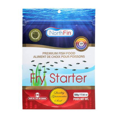 NorthFin Fry Starter — Premium Krill Fry Food (250 Micron Powder) 500g Super Cichlids