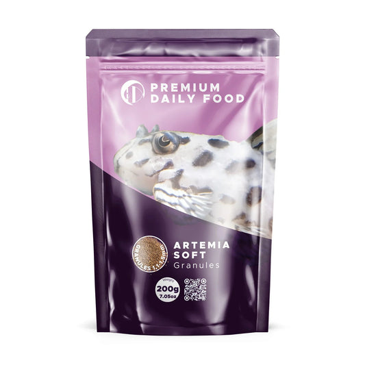 Premium Daily Food Artemia Soft Granules 1.1 - 1.5mm / 200g 5903719615853 Super Cichlids