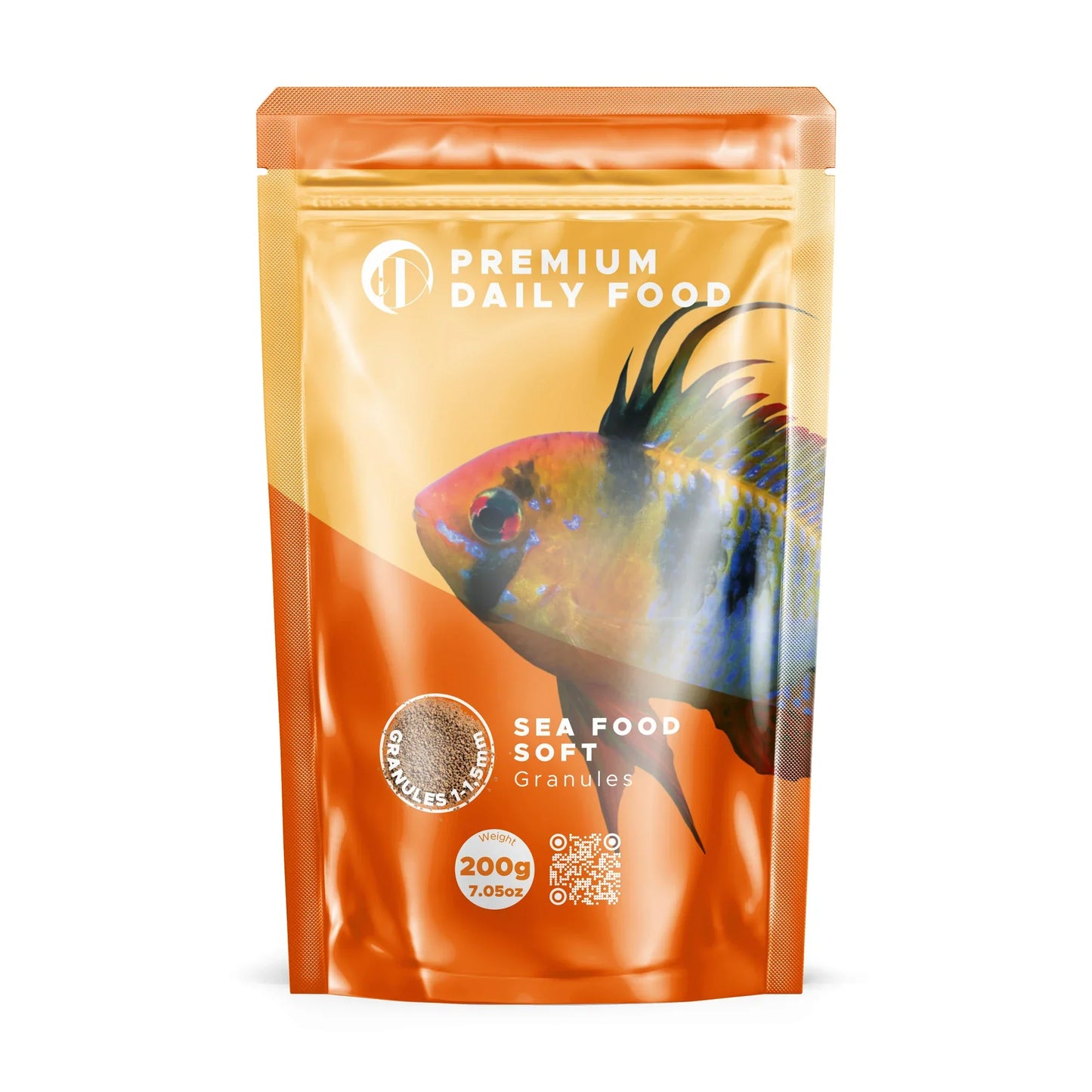 Premium Daily Food Sea Food Soft Granules 200g / 1 - 1.5mm Super Cichlids