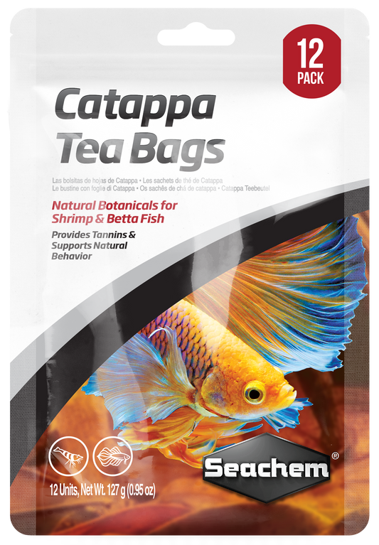 Seachem | Catappa Tea Bags 001160000626 Super Cichlids