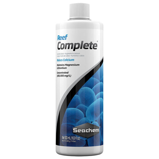 Seachem Reef Complete 500 mL (16.9 fl oz) 000116033305 Super Cichlids