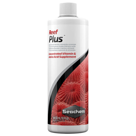 Seachem Reef Plus 500 mL (16.9 fl oz) 000116053303 Super Cichlids