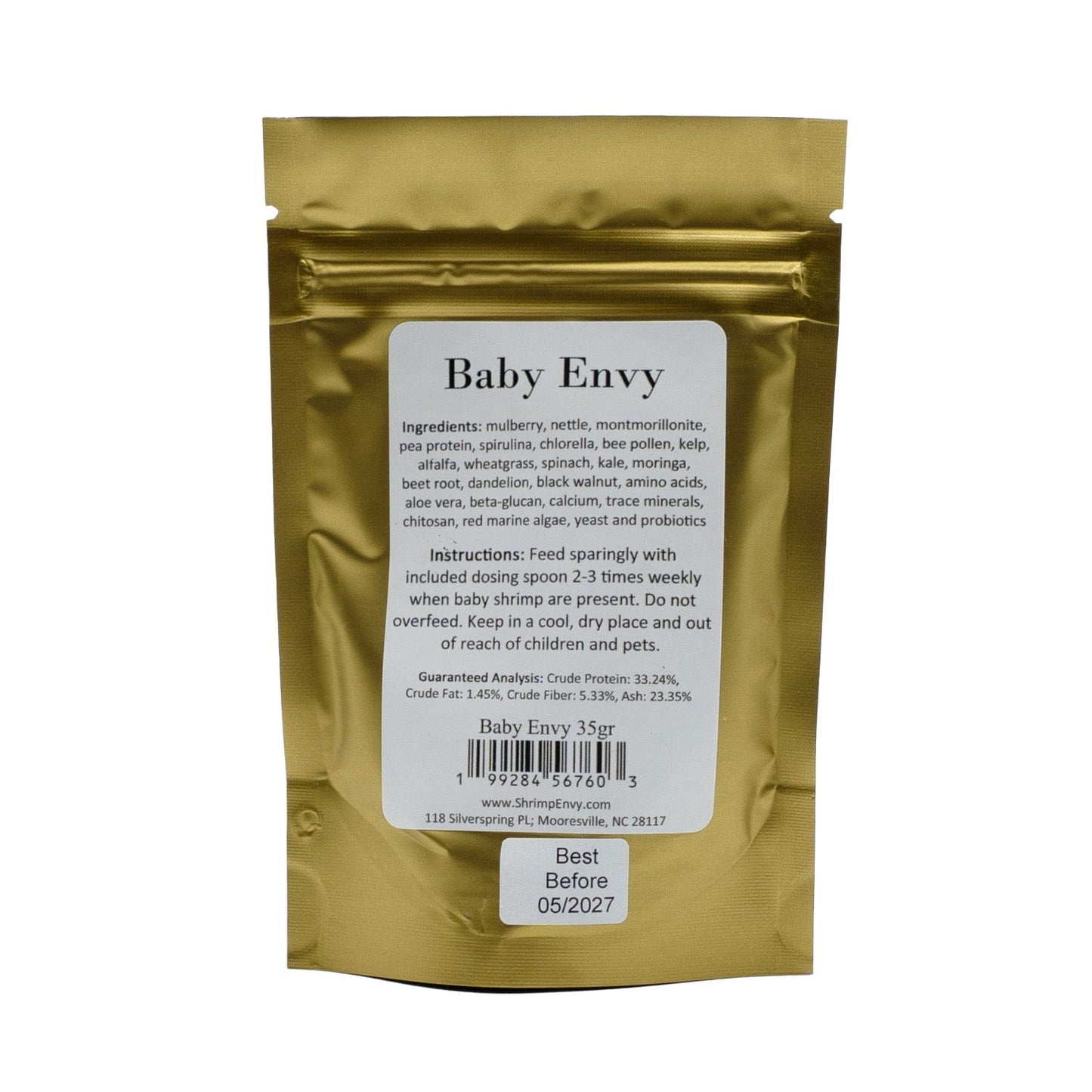 Shrimp Envy | Baby Envy 35 Grams 199284567603 Super Cichlids