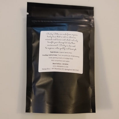 Shrimp Envy Barley Bites Shrimp Food 40 Grams Super Cichlids
