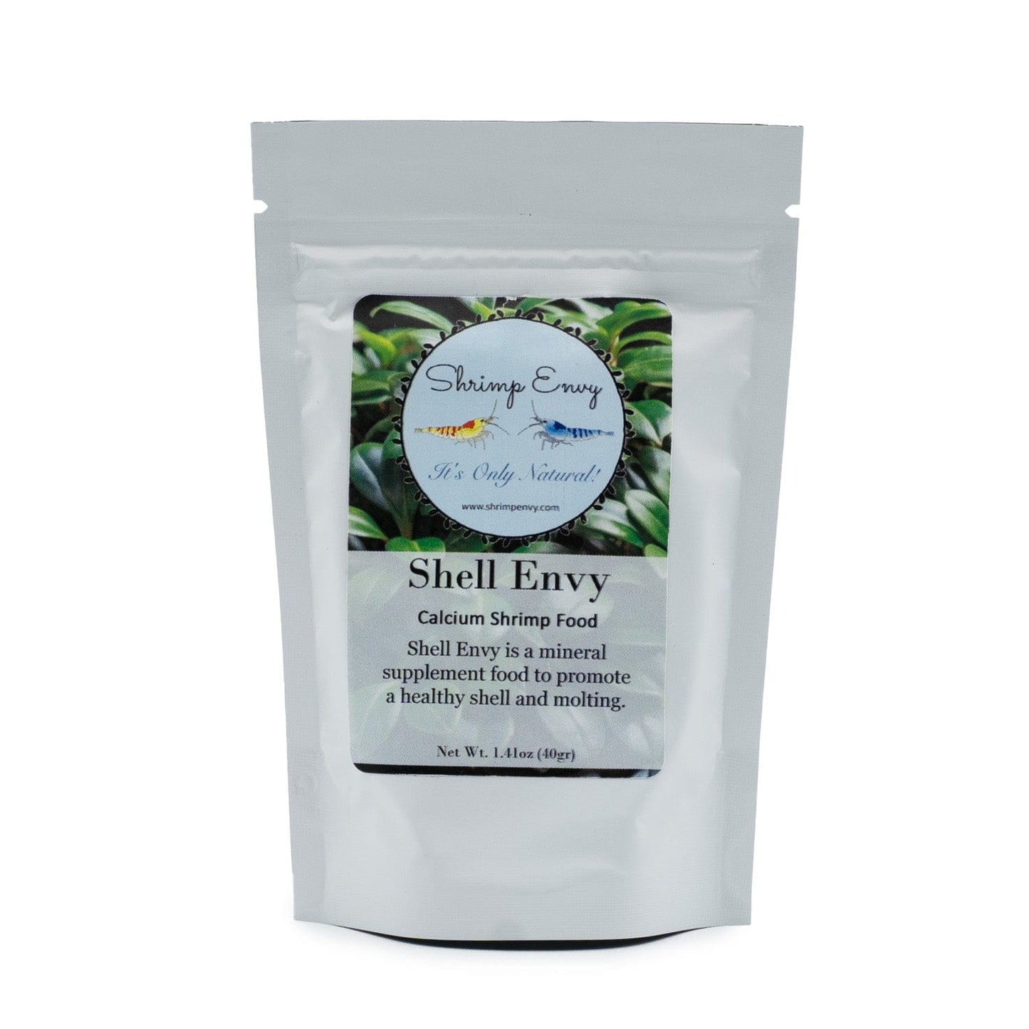 Shrimp Envy | Shell Envy Mineral Shrimp Food 40 Grams 199284024915 Super Cichlids