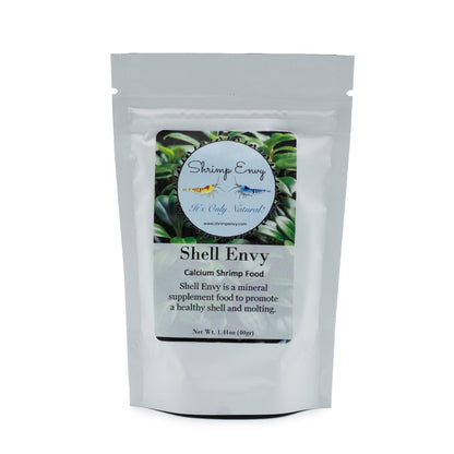 Shrimp Envy | Shell Envy Mineral Shrimp Food 40 Grams 199284024915 Super Cichlids
