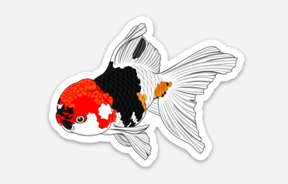 Stickers | 3" Goldfish Goldfish 2 Super Cichlids