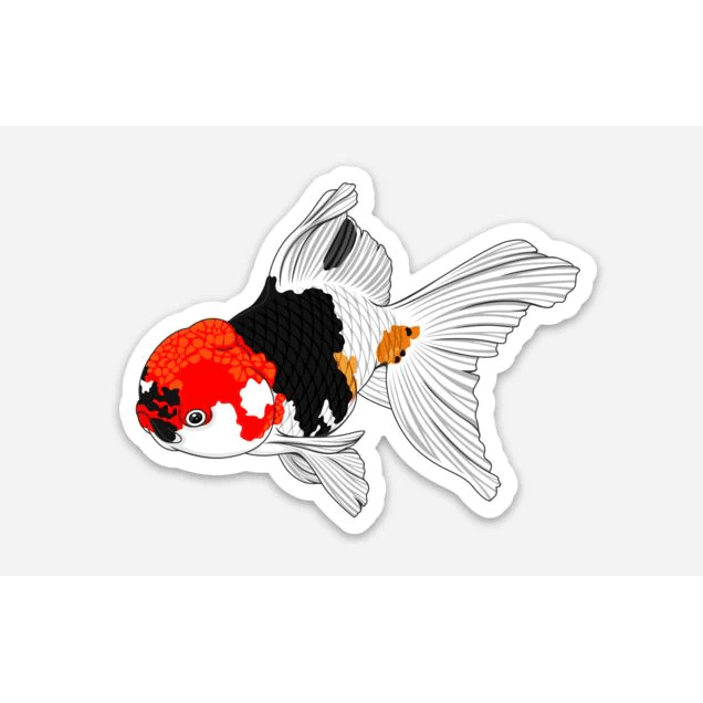 Stickers | 3" Goldfish Goldfish 2 Super Cichlids