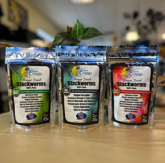 Super Cichlids | Freeze Dried Blackworms Super Cichlids