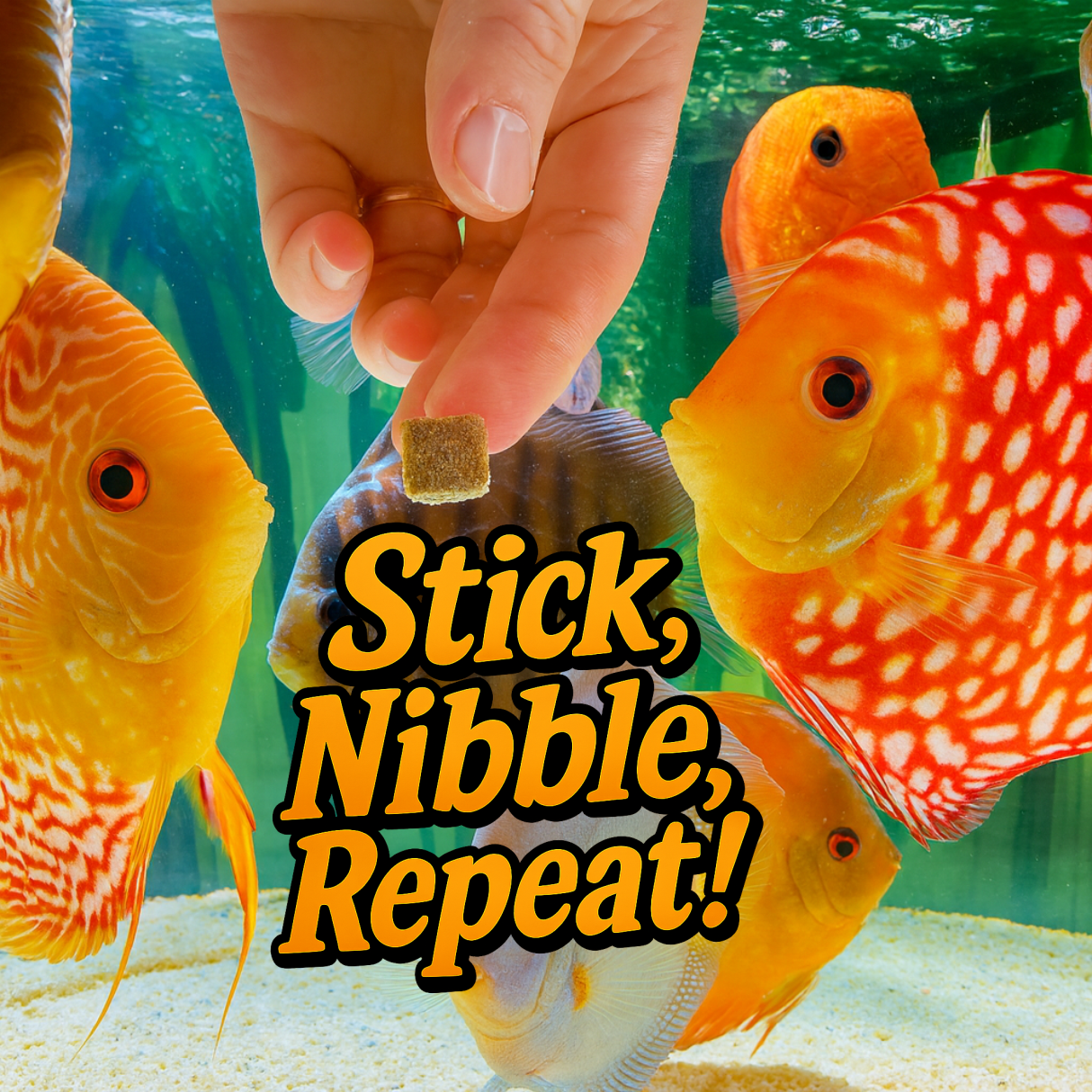 Super Cichlids Freeze-Dried Blackworms with Spirulina (All Natural, High Protein Fish Food) Super Cichlids