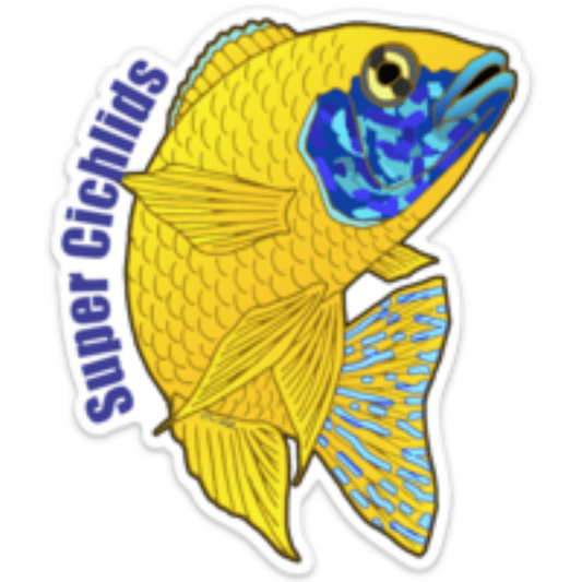 Super Cichlids Magnet | 4.2" x 5" Super Cichlids