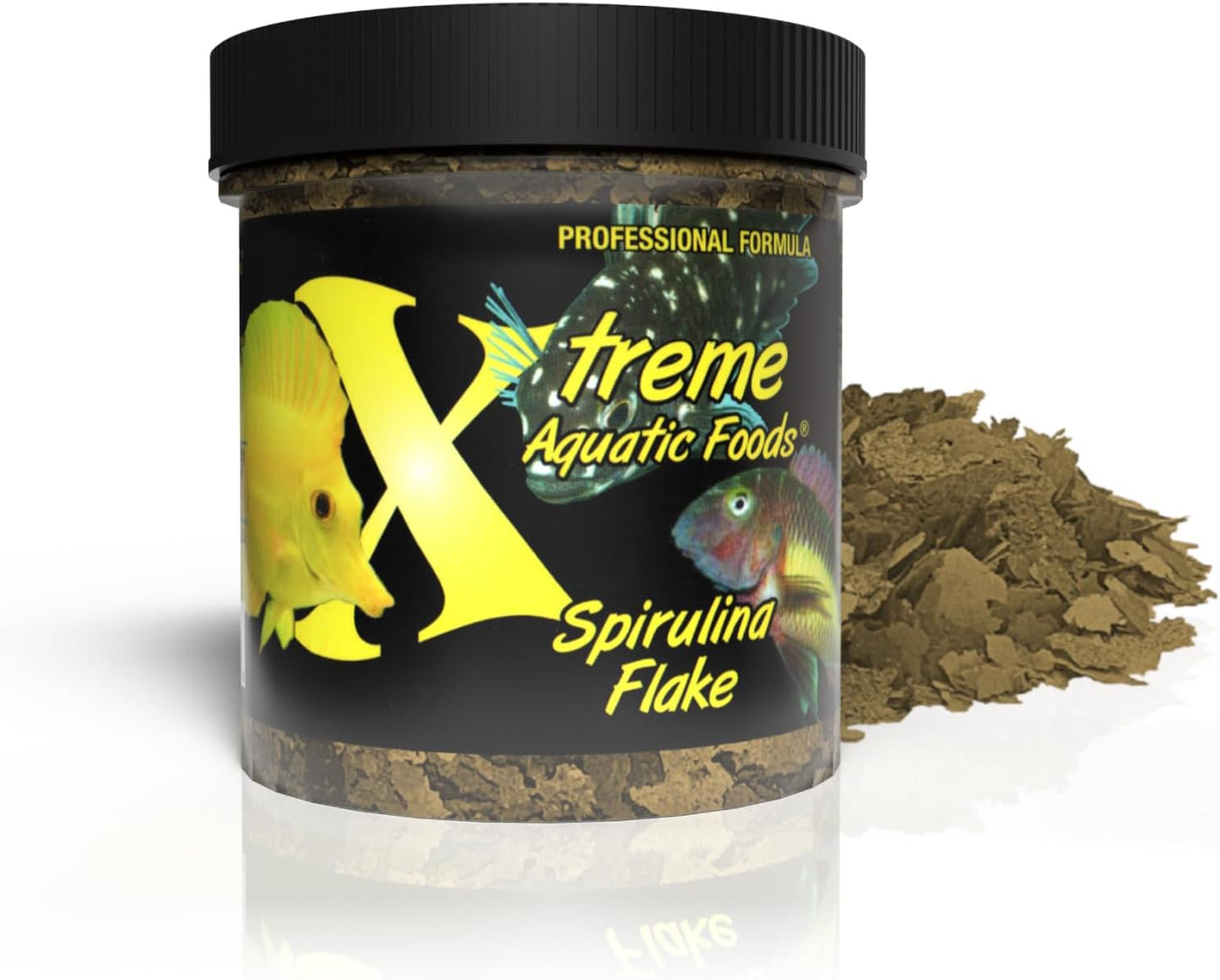 Xtreme Aquatic Foods Spirulina Flakes 2 oz (57g) 867794000032 Super Cichlids