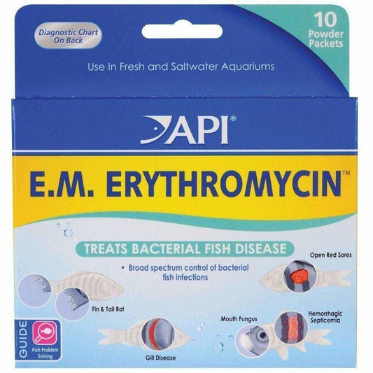 API | E.M. Erythromycin Powder 317163160558 Super Cichlids
