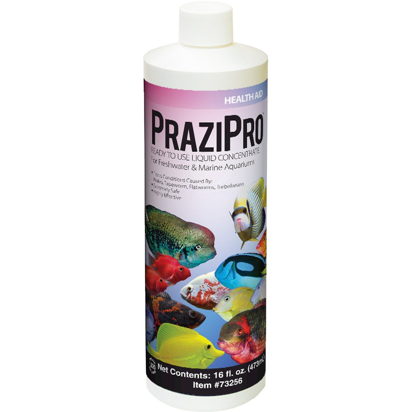 Aquarium Solutions | PraziPro 16 fl oz 042055732567 Super Cichlids