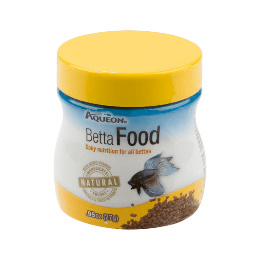 Aqueon | Betta Fish Food .95oz 015905060516 Super Cichlids