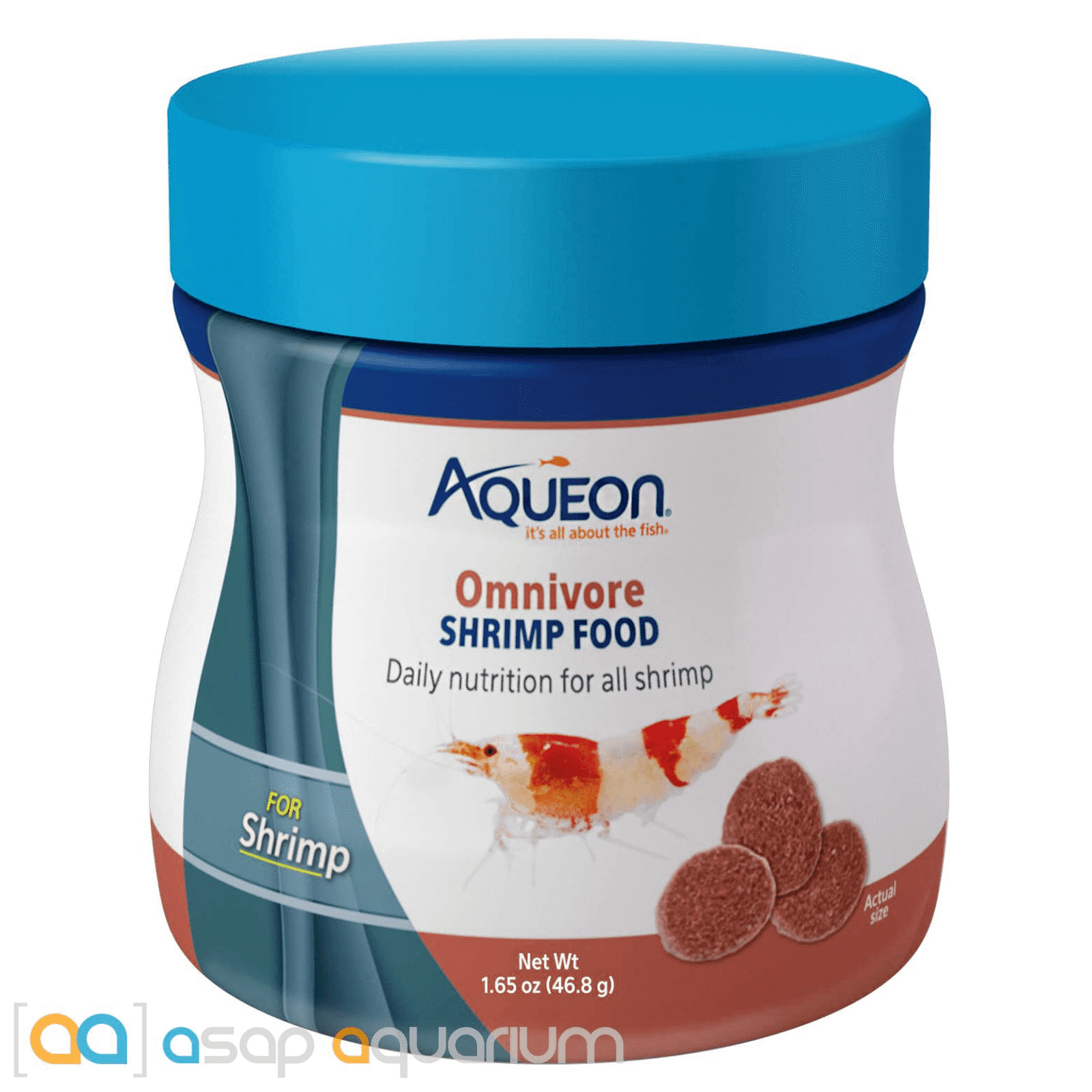 Aqueon | Omnivore Shrimp Food Discs 1.5oz 015905001106 Super Cichlids