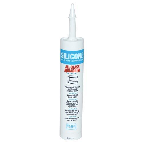 Aqueon | Silicone Aquarium Sealant - Clear 10 oz 015905650106 Super Cichlids