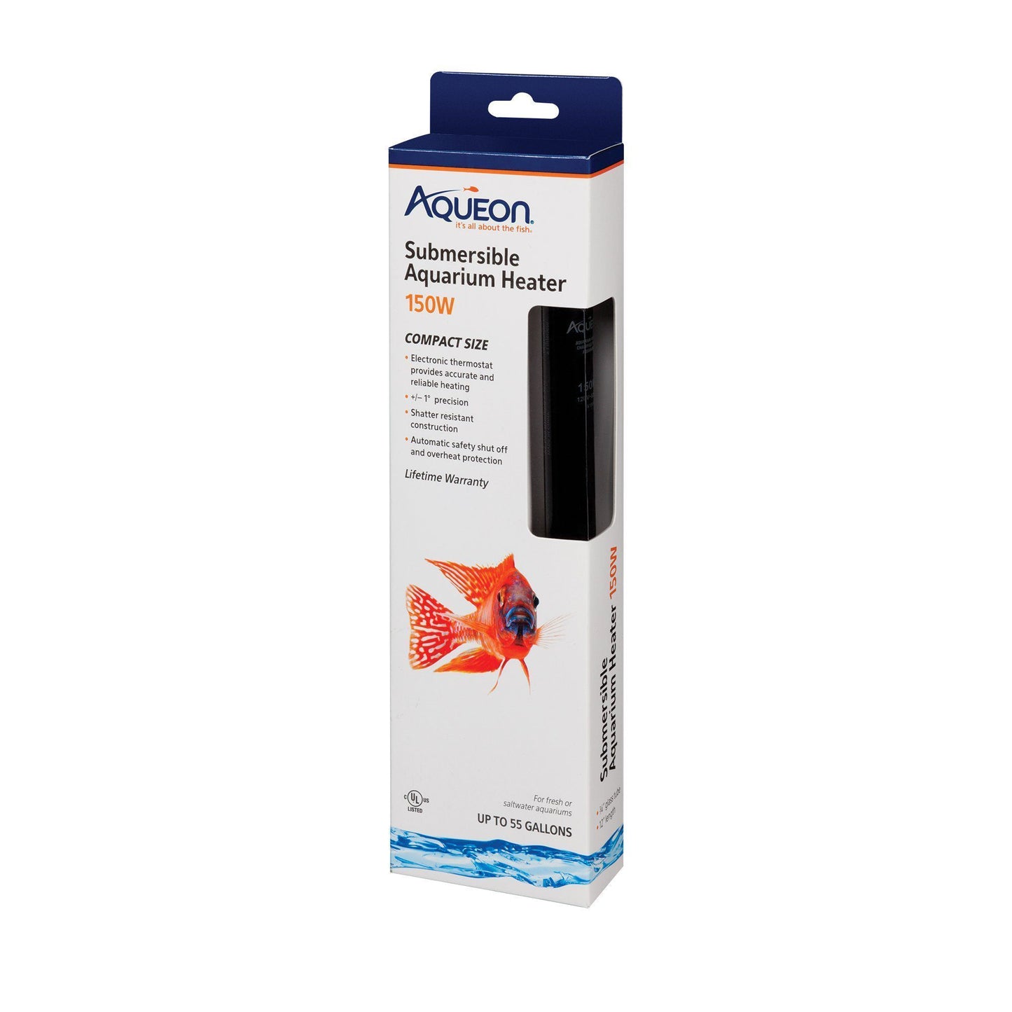 Aqueon | Submersible Aquarium Heater 150w 015905000314 Super Cichlids