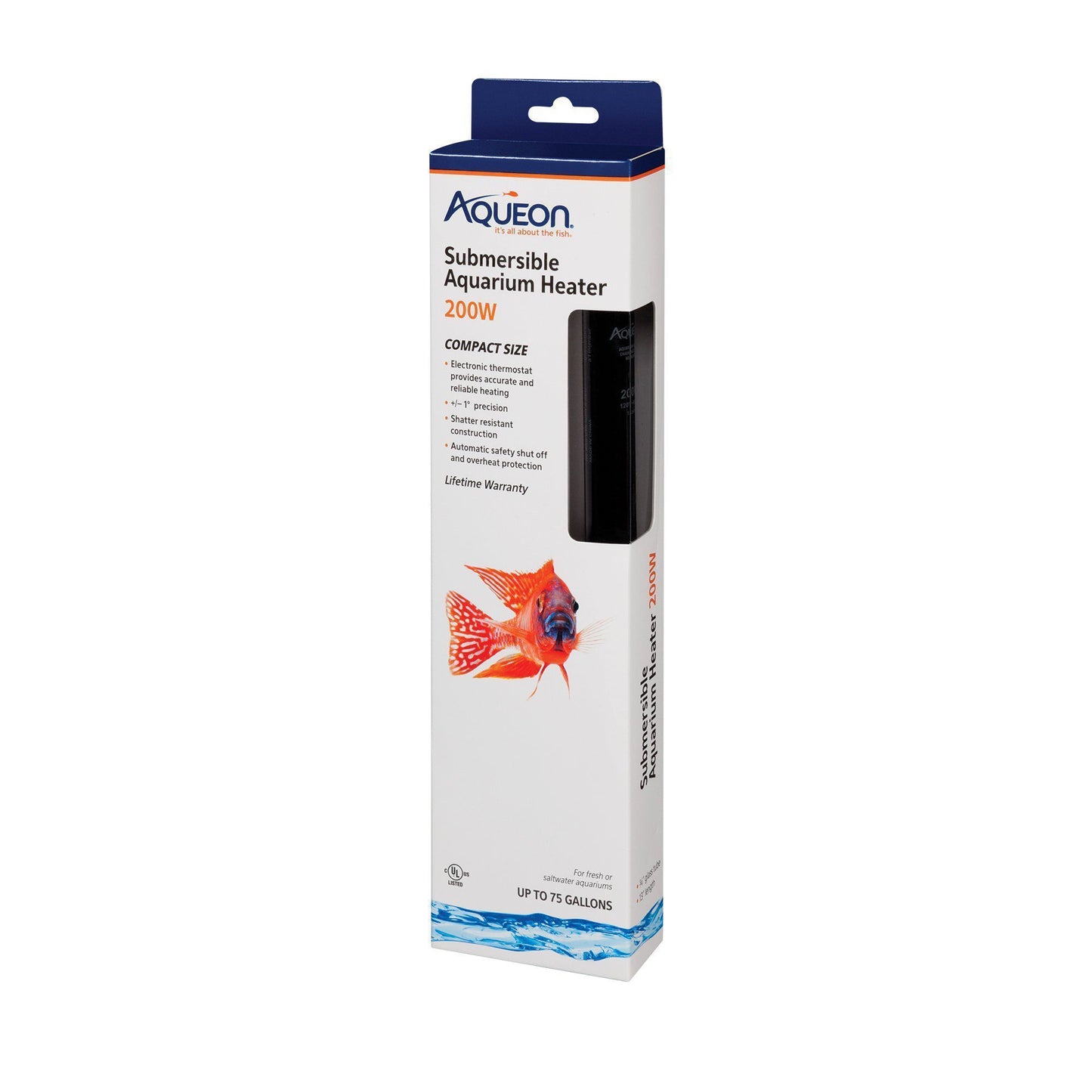 Aqueon | Submersible Aquarium Heater 200w 015905000321 Super Cichlids