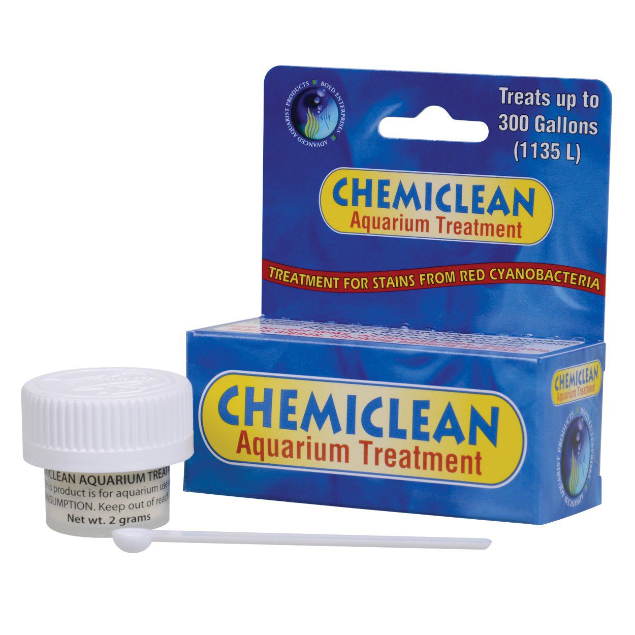 Boyd Enterprise | Chemiclean Aquarium Treatment - 2 g 719958167146 Super Cichlids
