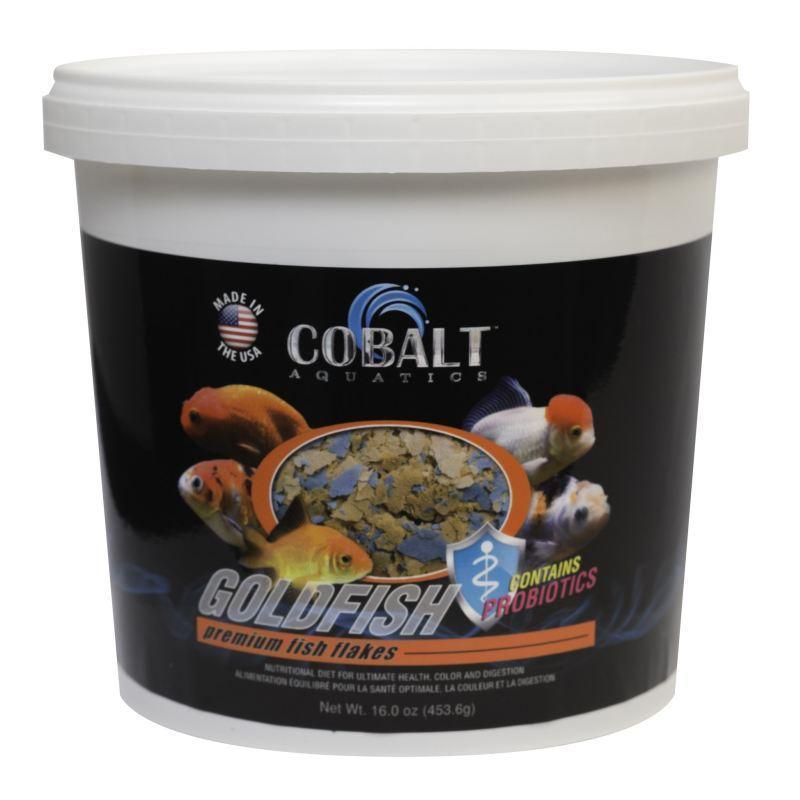 Cobalt | GoldFish Flakes 16 oz 847852004967 Super Cichlids
