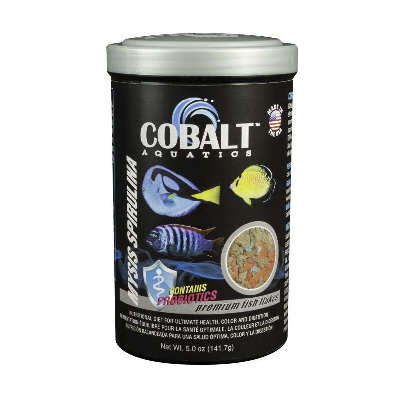 Cobalt | Mysis Spirulina Flakes 5 oz 847852005162 Super Cichlids