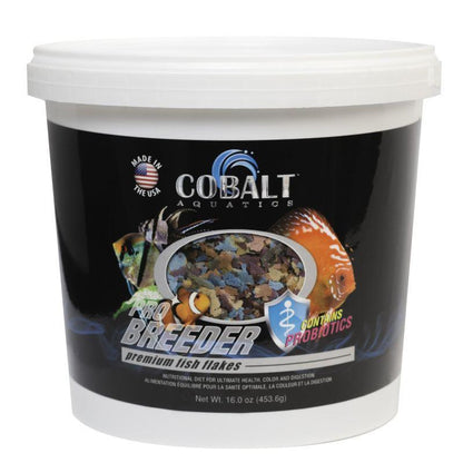 Cobalt | Pro Breeder Flakes 16 oz 847852004998 Super Cichlids