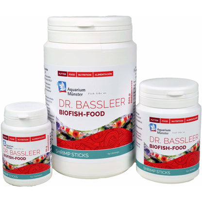 Dr. Bassleer BioFish Food SHRIMP STICKS 150g 4005258005858 Super Cichlids
