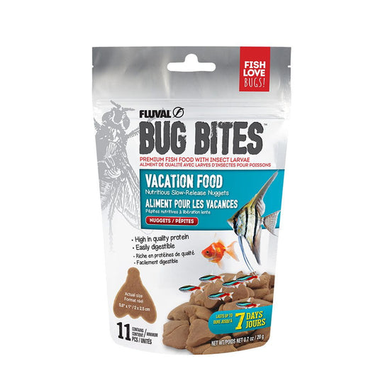 Fluval | Bug Bites Vacation Food (0.7 oz) 015561173674 Super Cichlids