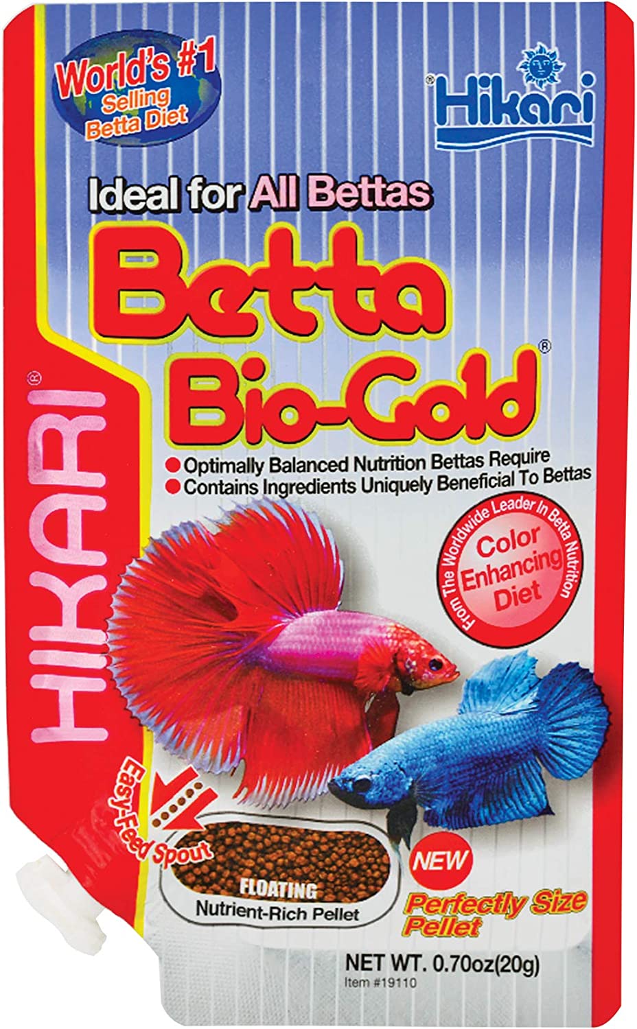 Hikari | Betta Bio-Gold 0.70 oz (20g) 042055191104 Super Cichlids