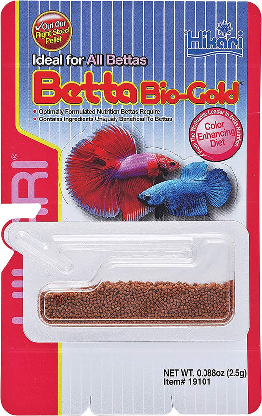 Hikari | Betta Bio-Gold 0.9 oz (2.5g) 042055191012 Super Cichlids
