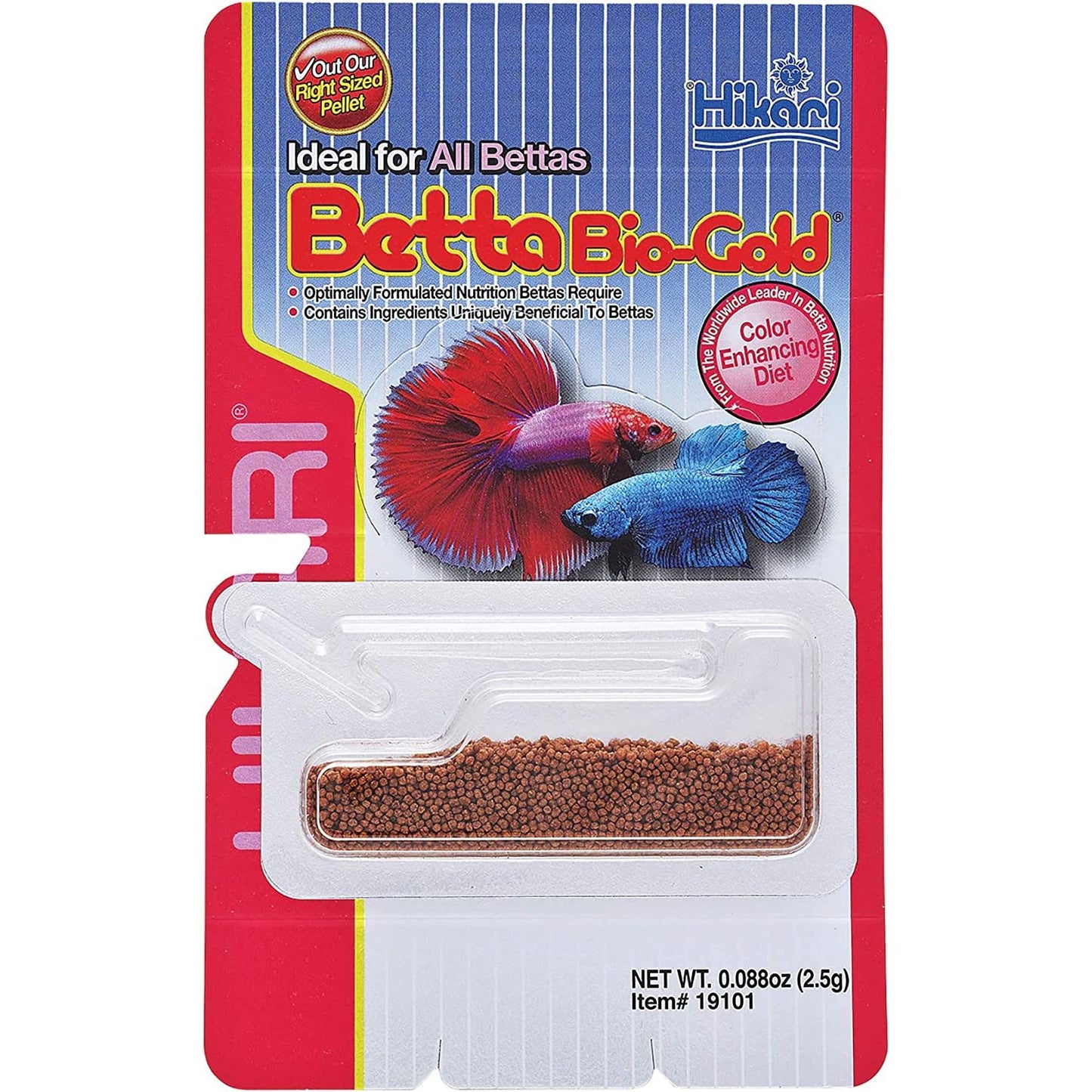 Hikari | Betta Bio-Gold 0.9 oz (2.5g) 042055191012 Super Cichlids