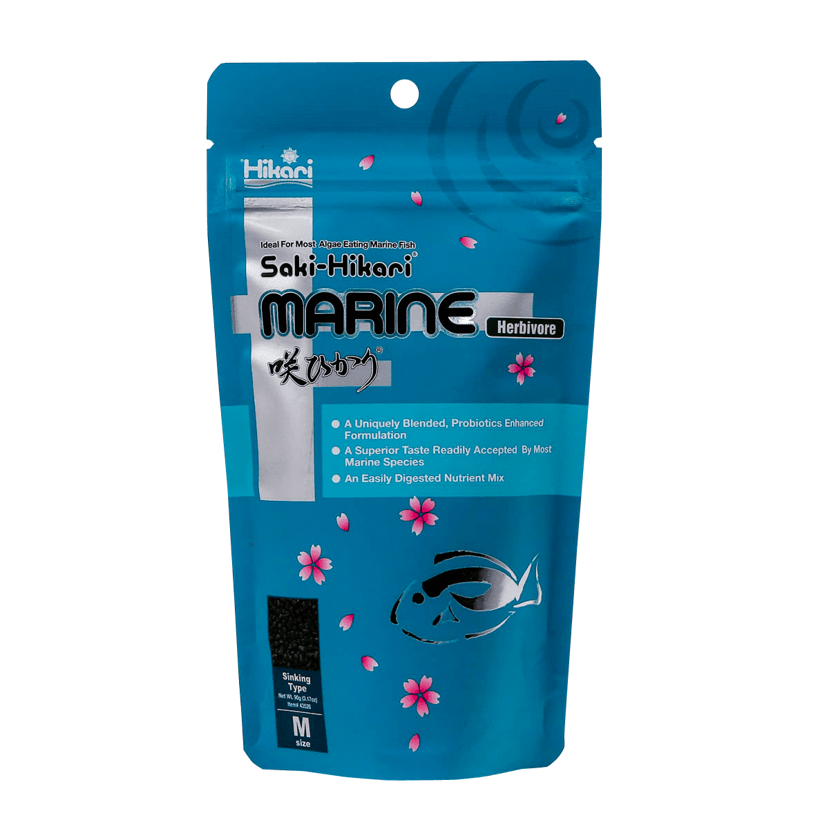 Hikari | Saki-Hikari Marine Herbivore 90g (3.17oz) / Med 042055435260 Super Cichlids