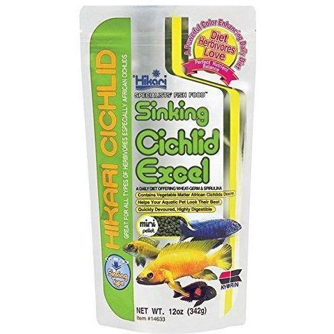 Hikari | Sinking Cichlid Excel Mini / 12oz (342g) 042055146333 Super Cichlids