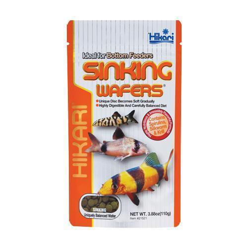 Hikari | Sinking Wafers 3.88oz (110g) 042055215213 Super Cichlids